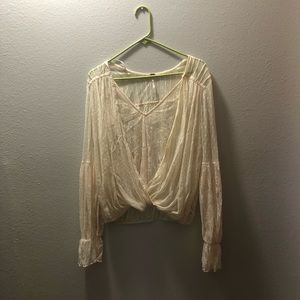 Free People Lace Top